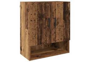 VidaXL Wandkast Oud Hout - 73% Korting