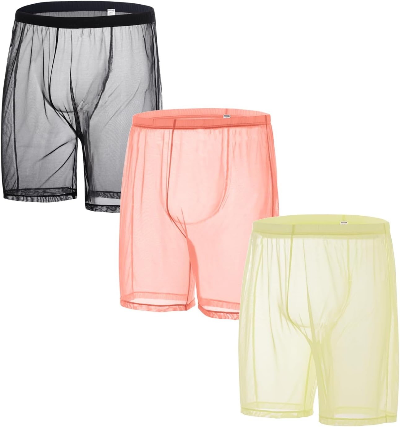 Heren Boxershorts Doorschijnend - 34% Korting!