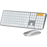 Draadloos Mac Toetsenbord & Muis Set KM100-A QWERTZ Wit - 51% Korting