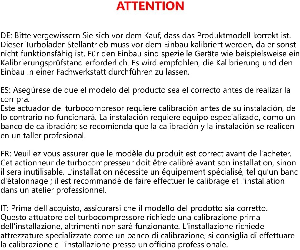 Turbo Actuator Mercedes-Benz | OEM Kwaliteit | 53% Korting