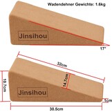 2-Delige Kurk Kuitstretcher & Mobilisatiewig Set - 35% Korting!