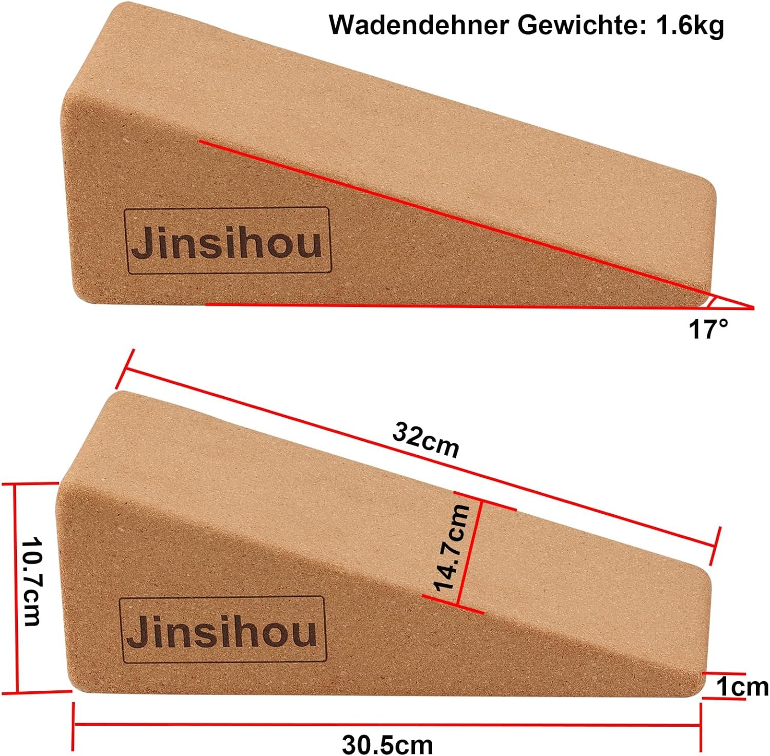 2-Delige Kurk Kuitstretcher & Mobilisatiewig Set - 35% Korting!