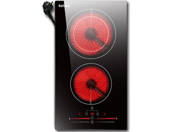 Keramische Kookplaat 2 Zones Inbouw - 3200W - 40% Korting!