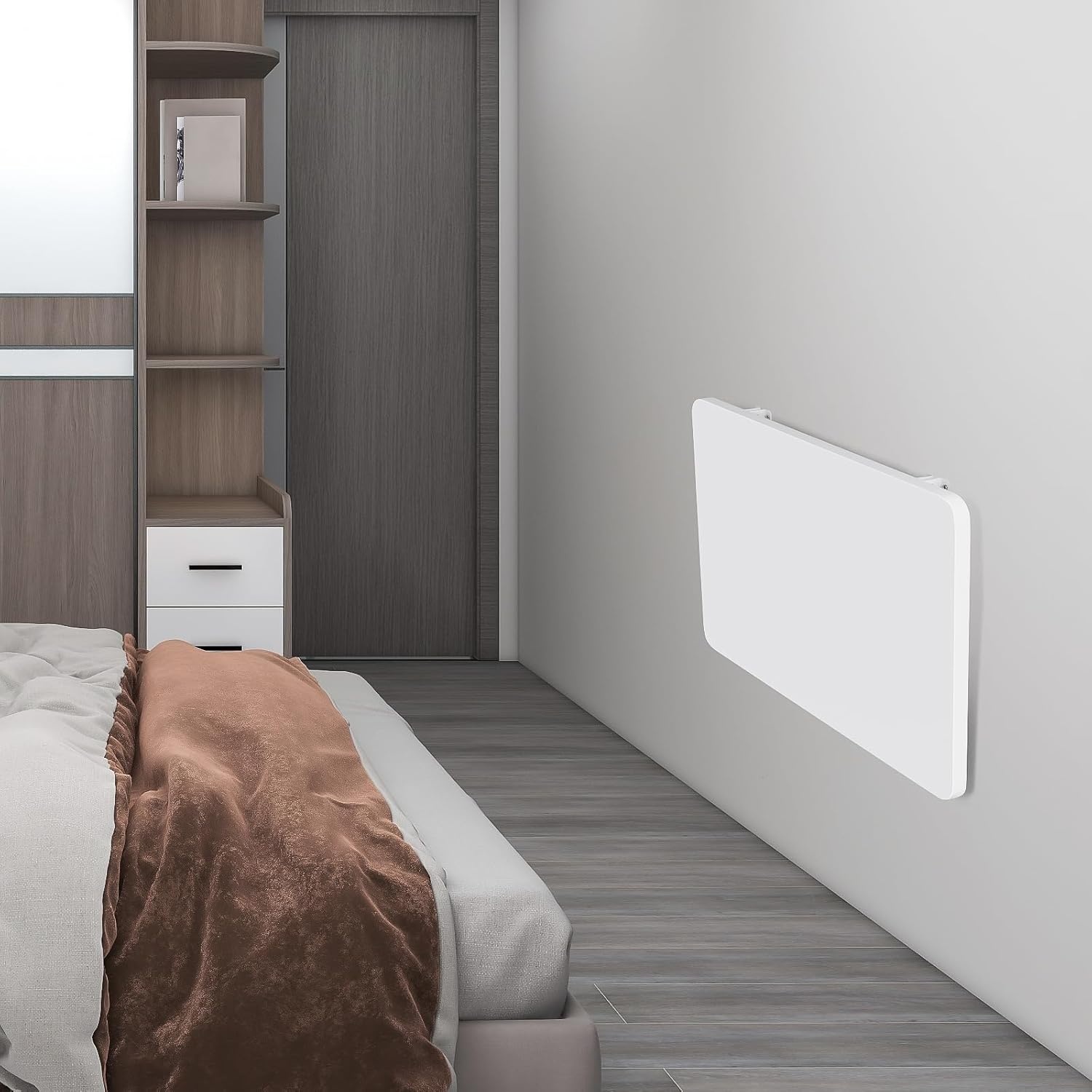 Wandklaptafel Hout Wit 60x40cm - 41% Korting!