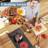 Keramische Kookplaat 2 Zones Inbouw - 3200W - 40% Korting!