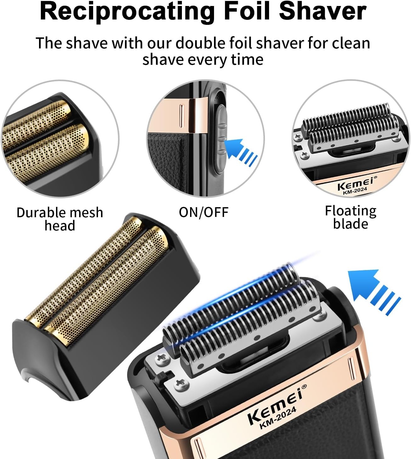 Haar- & Baardtrimmer Set Zwart: Tondeuse, Scheerapparaat met 63% Korting