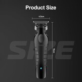 Haar- & Baardtrimmer Set Zwart: Tondeuse, Scheerapparaat met 63% Korting