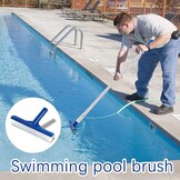 Schepnet Zwembad Set - 187cm Steel & Borstel - 38% Korting!