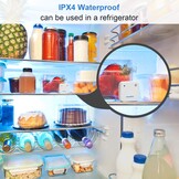 Bluetooth Thermo-Hygrometer: Smart APP, IPX4, Magneet - 54% Korting!