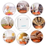 Bluetooth Thermo-Hygrometer: Smart APP, IPX4, Magneet - 54% Korting!