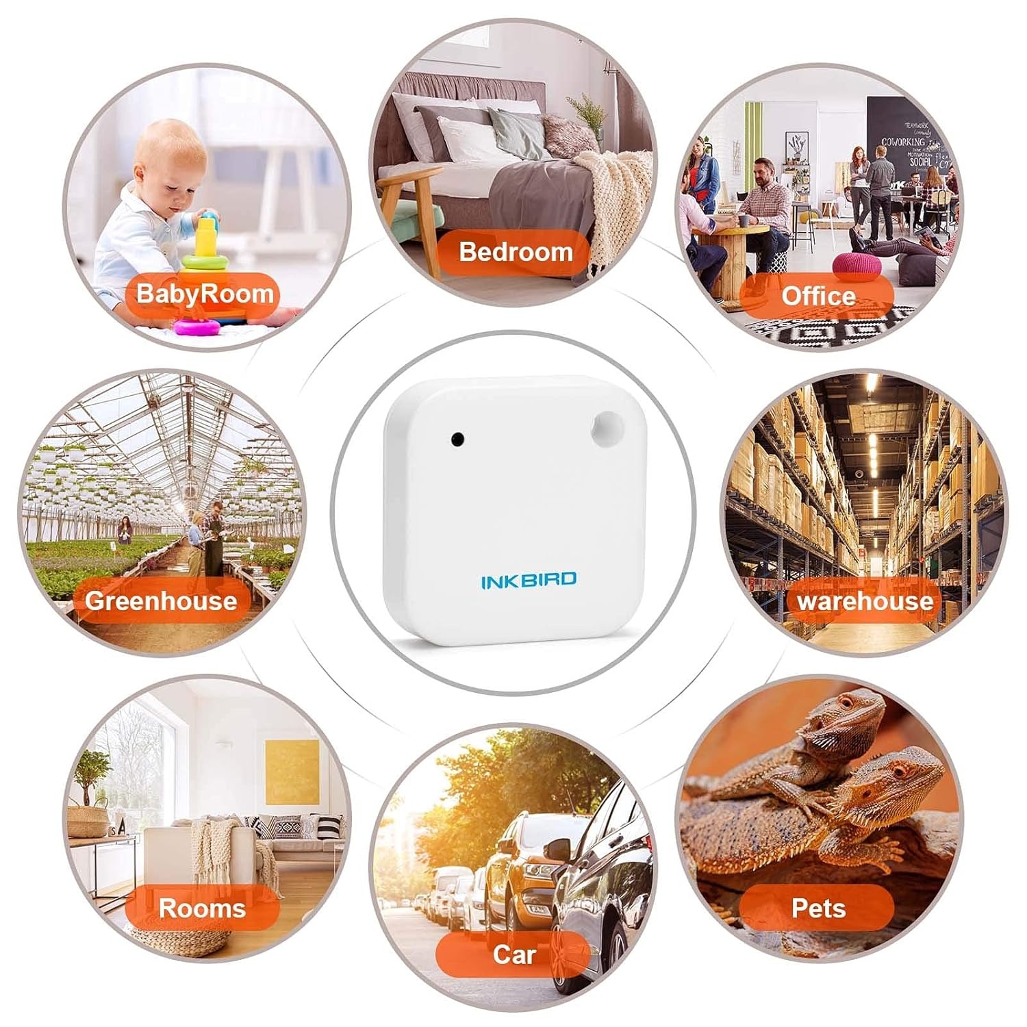 Bluetooth Thermo-Hygrometer: Smart APP, IPX4, Magneet - 54% Korting!