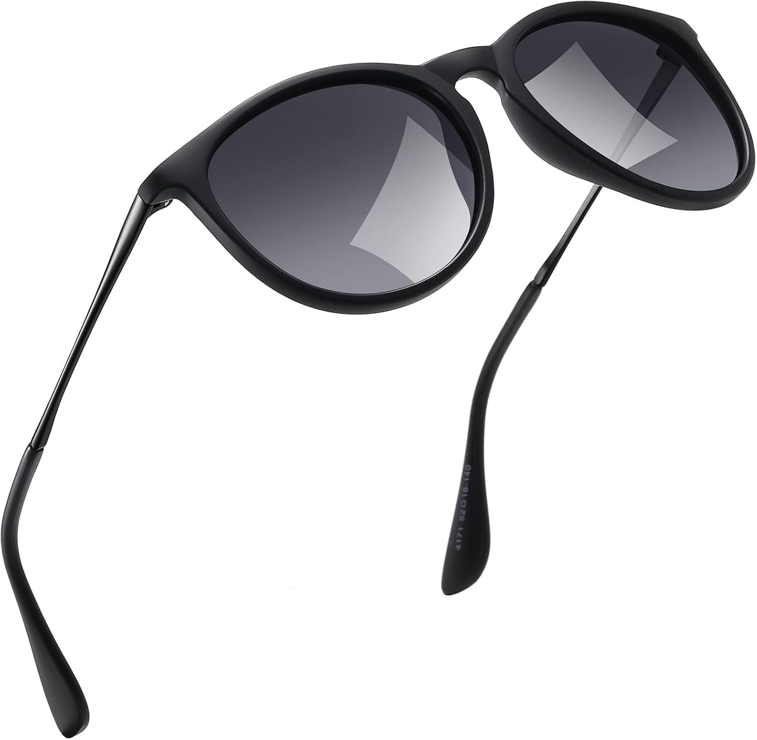 Gepolariseerde Retro Zonnebril Rond - UV400 Bescherming - 46% Korting