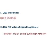 Ruitenwissermotor Achterruit BMW 1 Serie E81/E87 - 39% Korting!