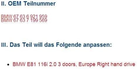 Ruitenwissermotor Achterruit BMW 1 Serie E81/E87 - 39% Korting!