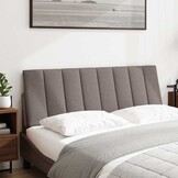 vidaXL Hanko Hoofdbordkussen 140cm Taupe - 51% Korting!