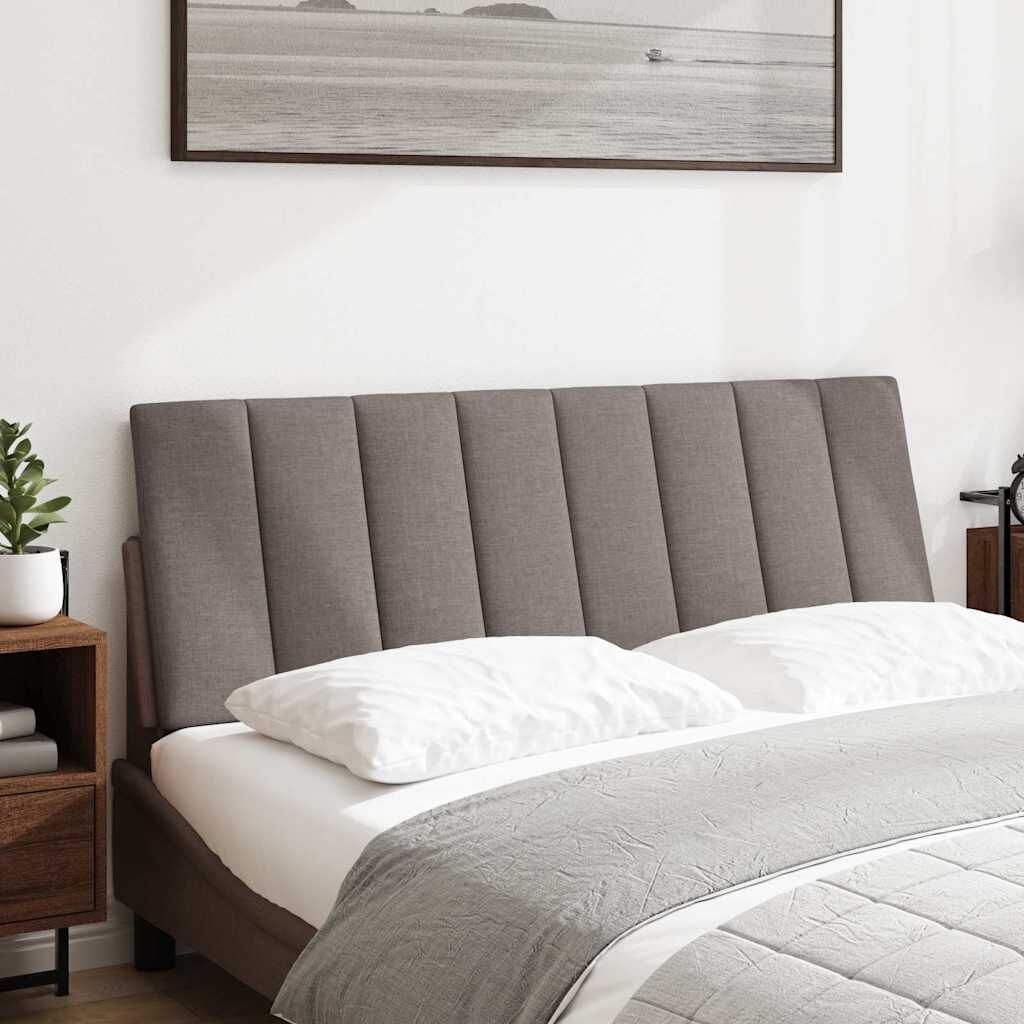 vidaXL Hanko Hoofdbordkussen 140cm Taupe - 51% Korting!