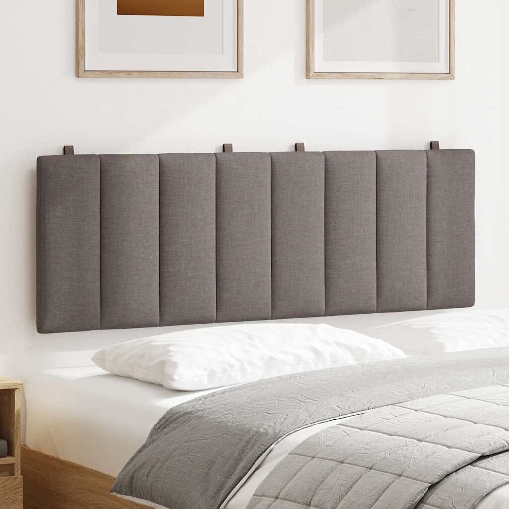 vidaXL Hanko Hoofdbordkussen 140cm Taupe - 51% Korting!