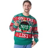 Grappige Groene Kersttrui Heren (One Size) - 60% Korting