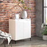 vidaXL Dressoir Hoogglans Wit - 75% Korting!