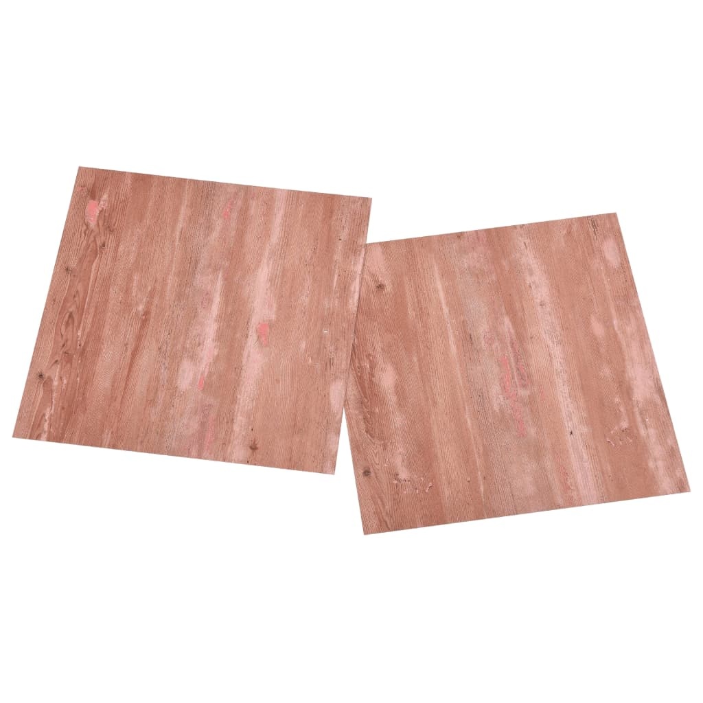 PVC Vloerplanken Zelfklevend - Rood - 72% Korting