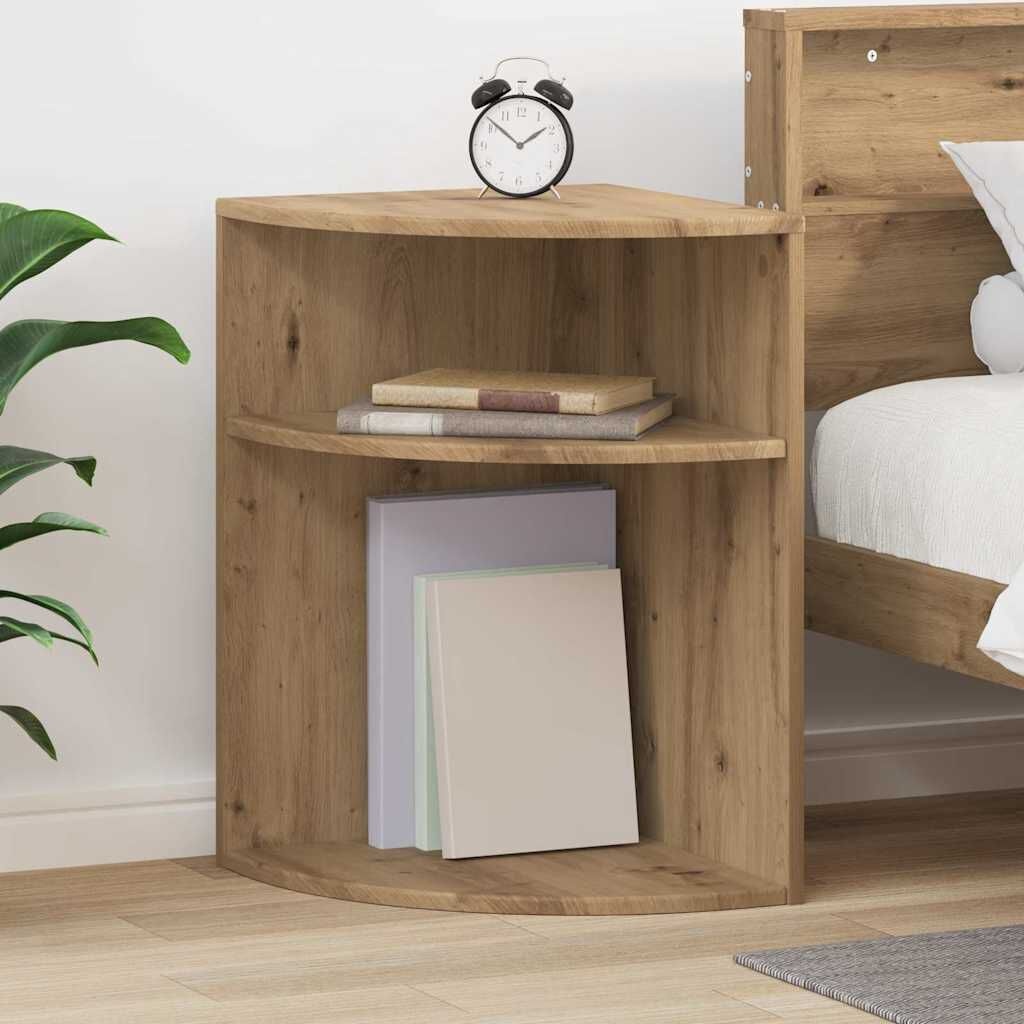 VidaXL Bijzettafel Artisan Eiken - 59% Korting!
