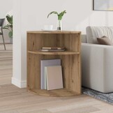VidaXL Bijzettafel Artisan Eiken - 59% Korting!