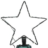 vidaXL Kegelkerstboom 310 LED's 100x300cm Warmwit - 42% Korting!