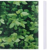PVC Tuinscherm Groen 70x0.19m met Bladpatroon - 60% Korting