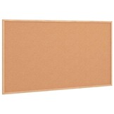Kurkbord met houten frame 100x55 cm | 81% korting