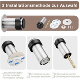 RVS Deurstopper Zilver 6cm - 48% Korting!
