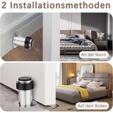 RVS Deurstopper Zilver 6cm - 48% Korting!