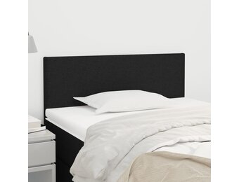 Zwart Hoofdbord Stof 80x5x78/88 cm - 62% Korting