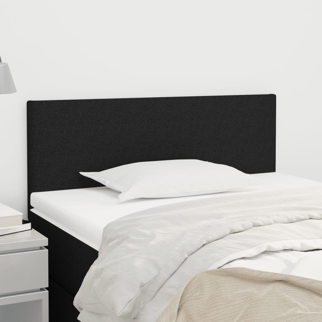 Zwart Hoofdbord Stof 80x5x78/88 cm - 62% Korting