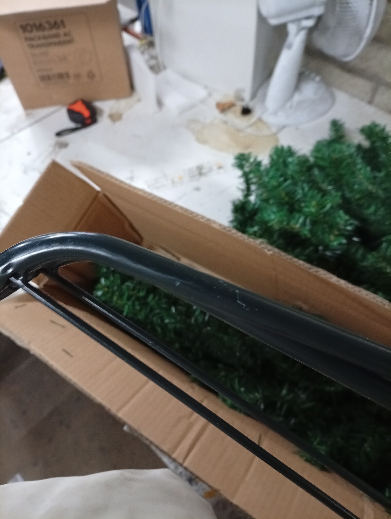Smalle Kunstkerstboom 240 cm PVC Groen met Standaard - 78% Korting