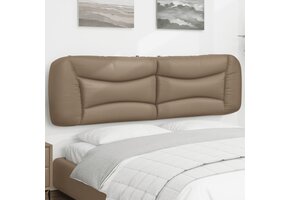 vidaXL Hoofdbordkussen Cappuccino Kunstleer 180cm - 65% Korting!