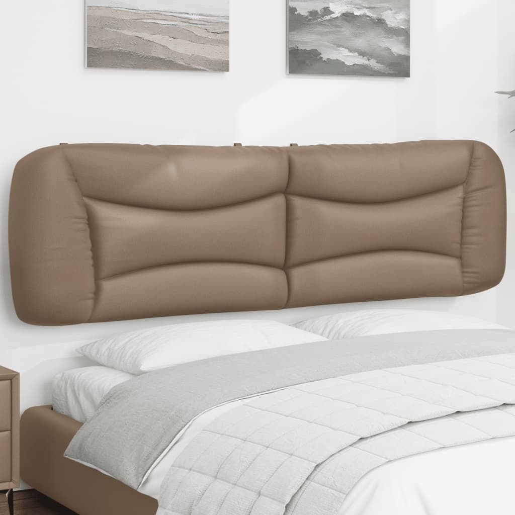 vidaXL Hoofdbordkussen Cappuccino 180cm Kunstleer - 71% Korting!