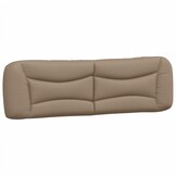vidaXL Hoofdbordkussen Cappuccino 180cm Kunstleer - 71% Korting!