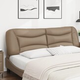 vidaXL Hoofdbordkussen Cappuccino 180cm Kunstleer - 71% Korting!