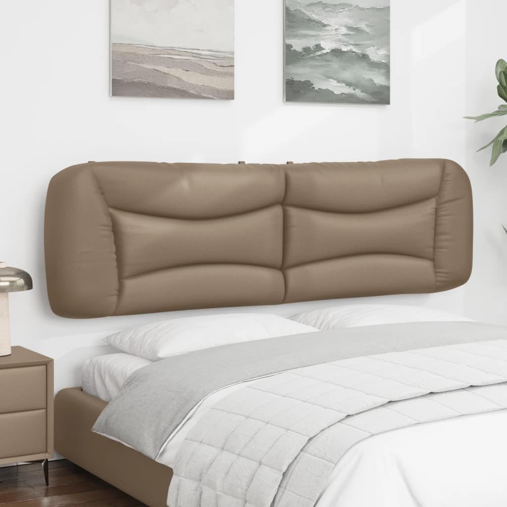 vidaXL Hoofdbordkussen Cappuccino 180cm Kunstleer - 71% Korting!
