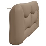 vidaXL Hoofdbordkussen Cappuccino 180cm Kunstleer - 71% Korting!