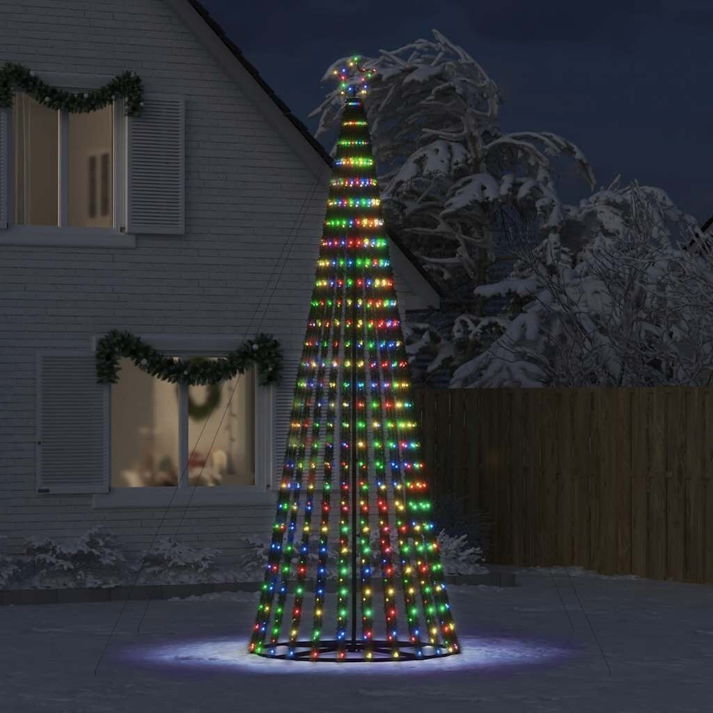 Kleurrijke LED Kerstboom 403 cm met 1028 Lampjes - 68% Korting!