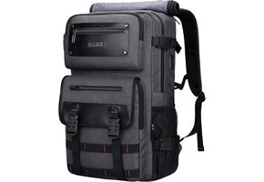 Herentas Reisrugzak Handbagage | 17" Laptop | Nylon & Leer | 53% Korting