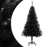 VidaXL Zwarte Kunstkerstboom 150 cm - 44% Korting!