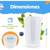 50x Herbruikbare Partybekers 0.4L Transparant - Onbreekbaar & Vaatwasbestendig - 47% Korting!
