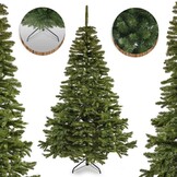 Kunstkerstboom 240 cm Spar Groen hoge naalddichtheid