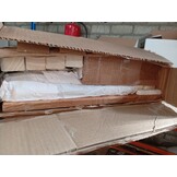 vidaXL Keukentrolley MONZA 48x40x90 cm massief grenenhout