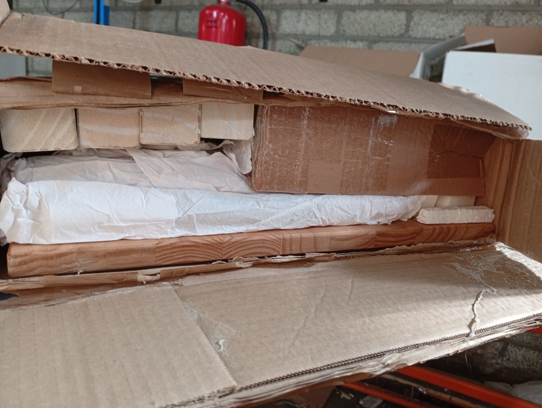 vidaXL Keukentrolley MONZA 48x40x90 cm massief grenenhout