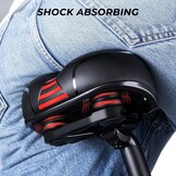 Fietszadel Comfortabel Zacht Breed Gel Ademend voor Racefiets, Mountainbike, Vouwfiets, Spinningfiets, Hometrainer