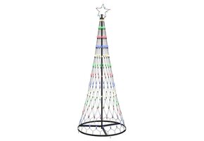 LED Kerstboom Multikleur 184.5 cm met 230 Lampjes - 85% Korting