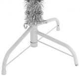 Zilveren Halve Kunstkerstboom (180cm) - 52% Korting!
